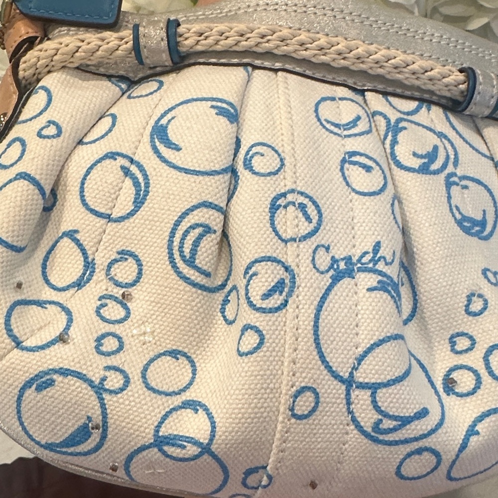 Coach Rare Limited Edition Mini Purse, Dust bag and Matching Silk Twilly - Picture 8 of 11